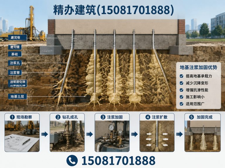 曲周县回填土下沉注浆展示图
